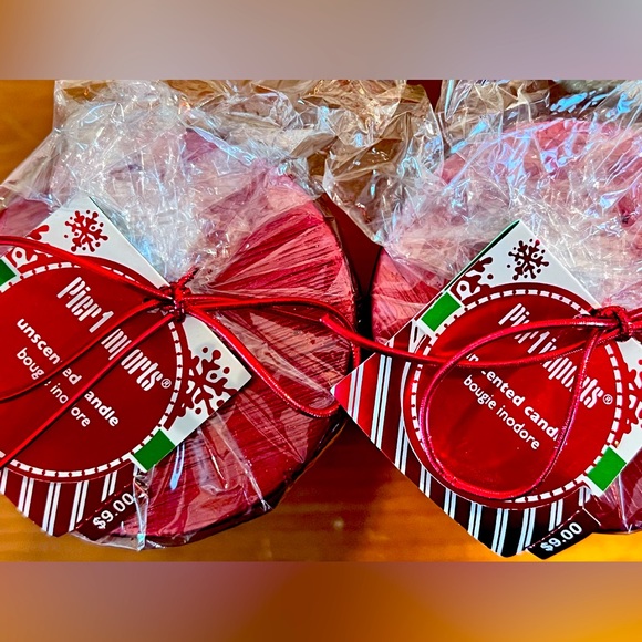 PIER 1 IMPORTS CHRISTMAS LOT! Christmas crackers, flame & flameless candles, NWT - Picture 9 of 14